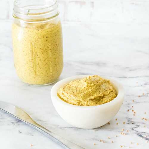 Homemade Dijon Mustard