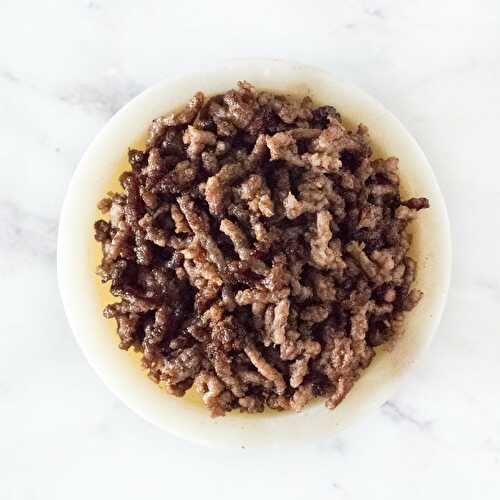 How to Brown Ground Beef