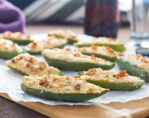 Bacon and Beer Jalapeno Poppers
