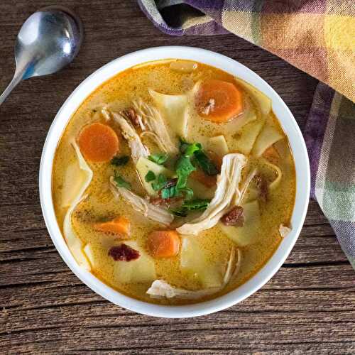 Spicy Chicken Noodle Soup