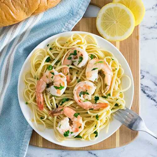 Shrimp Scampi without Wine