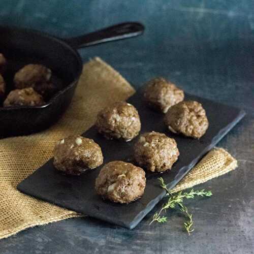 Wagyu Ground Beef Meatballs