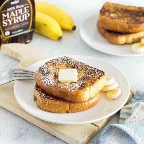 French Toast without Eggs