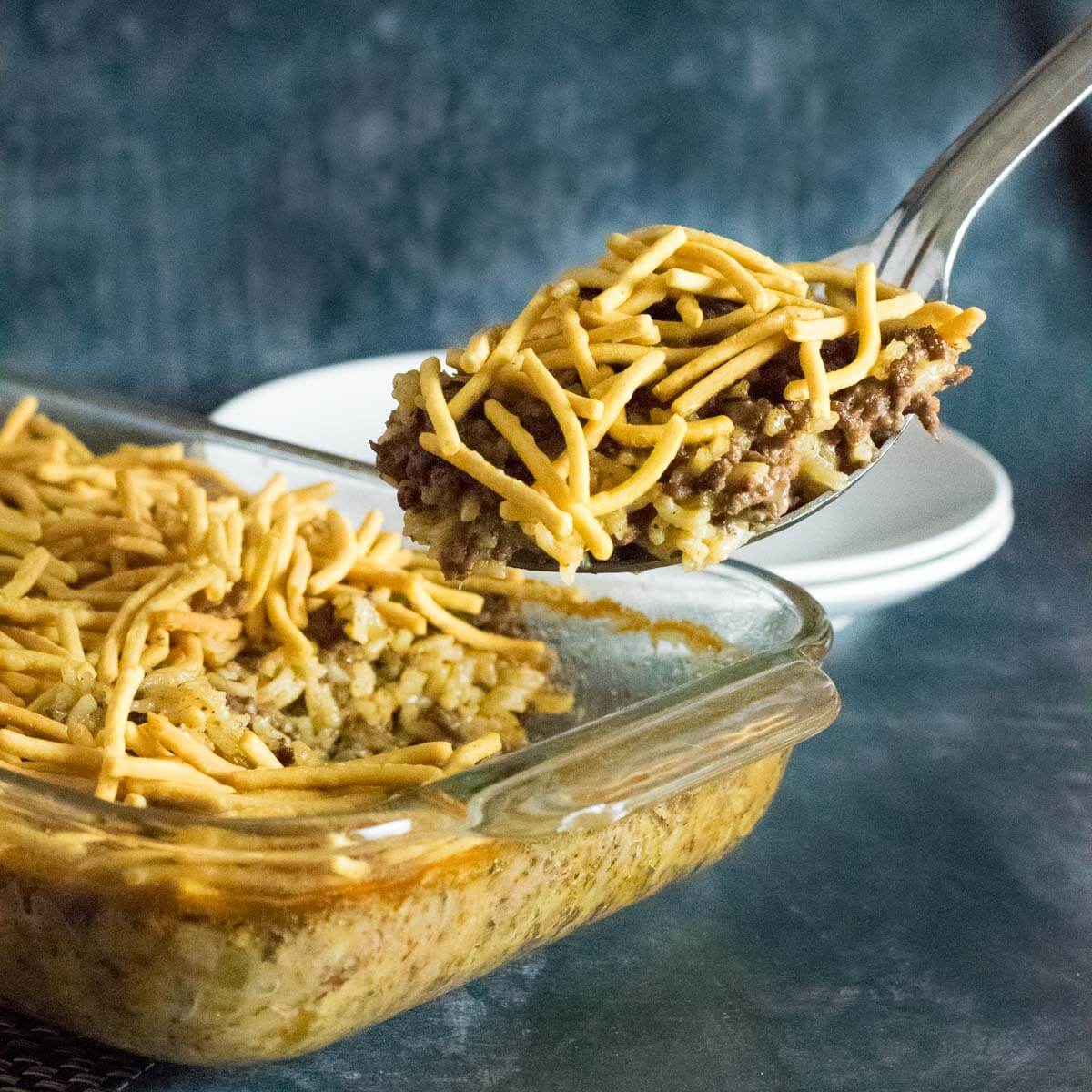 Hamburger Rice Hotdish