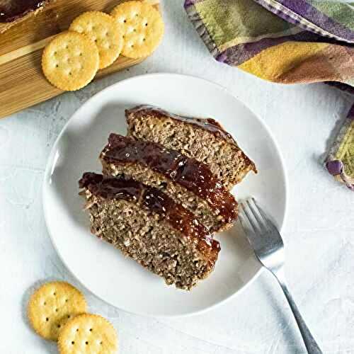 Meatloaf with Ritz Crackers