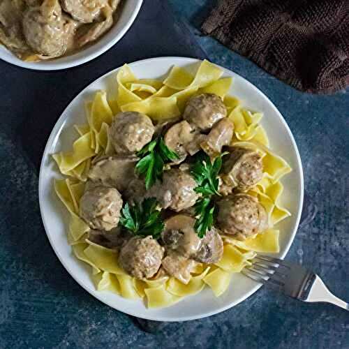 Meatball Stroganoff
