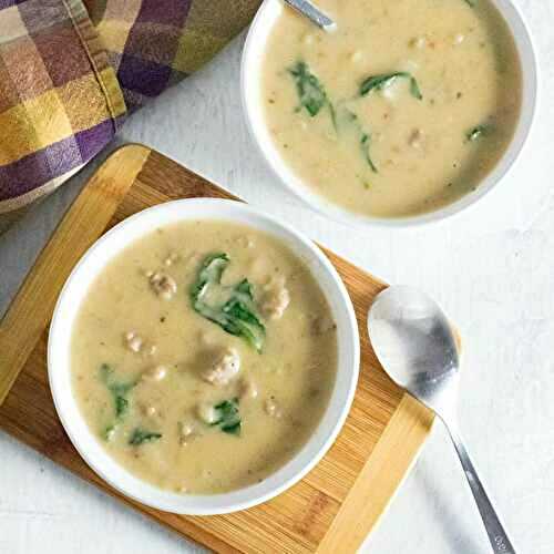 Italian Sausage Potato Soup