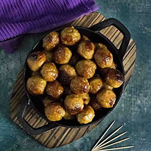 Hot Honey Meatballs