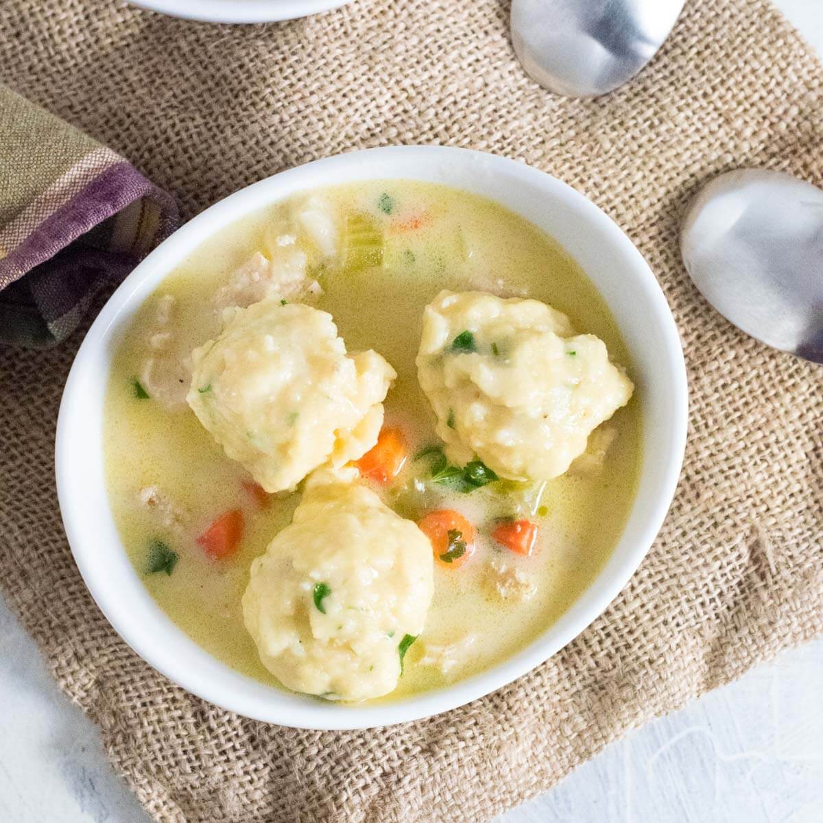 Turkey and Dumplings Soup