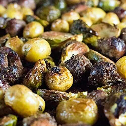 Brussels Sprouts and Sausage