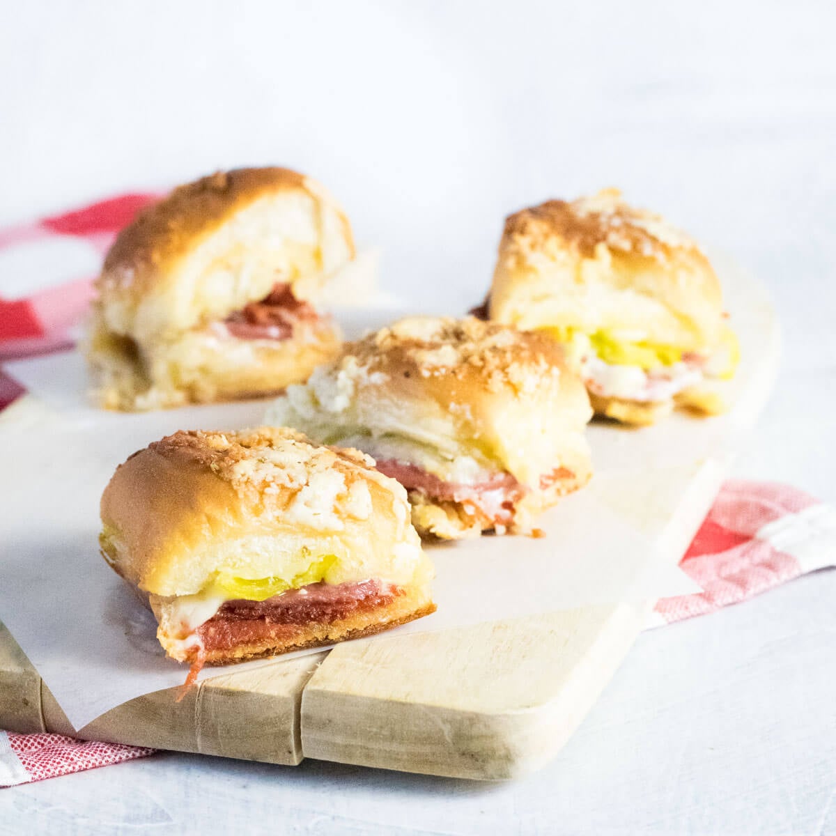 Baked Italian Sliders