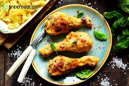 Baked Chicken Legs Recipe | FreeFoodTips.com