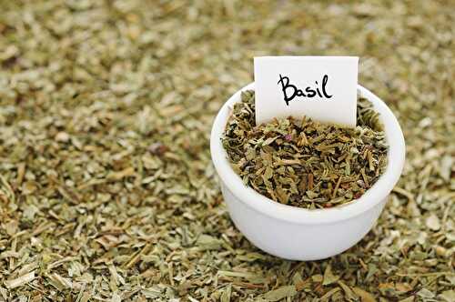 Basil, dried (spices): grams to ml | FreeFoodTips.com