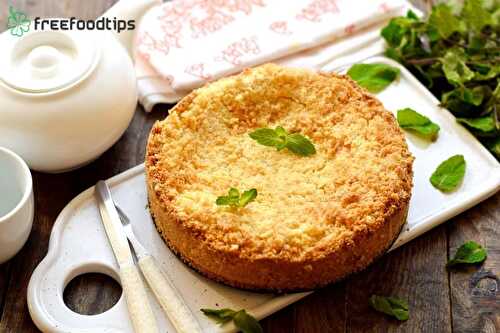Cottage cheesecake with lemon zest recipe | FreeFoodTips.com