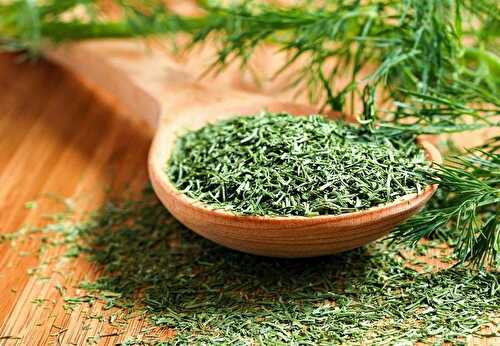 Dill, dried (spices): grams to ml | FreeFoodTips.com