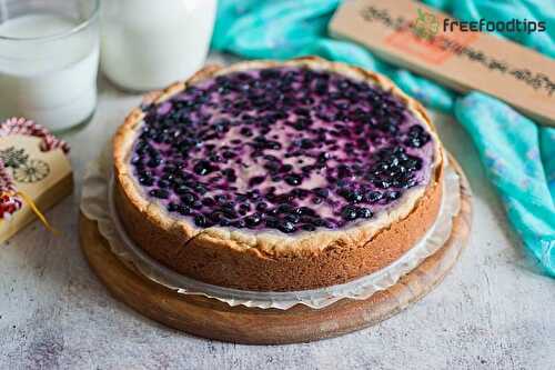 Finnish Blueberry Pie Recipe  | FreeFoodTips.com