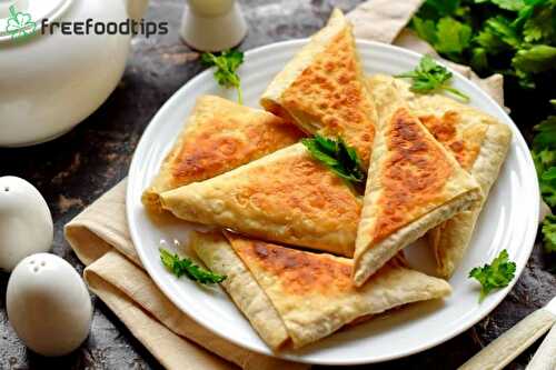 Flatbread Wraps Recipe with Cheese | FreeFoodTips.com