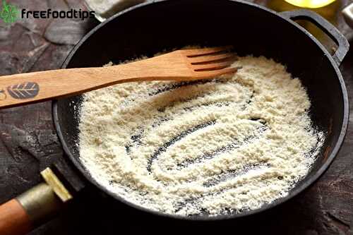How to Heat-Treat Flour - Toasted Flour Recipe | FreeFoodTips.com