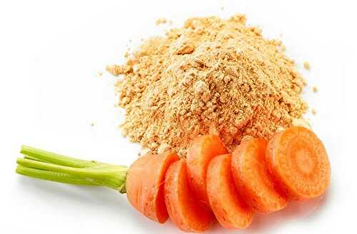 How to measure carrot powder with spoons | FreeFoodTips.com