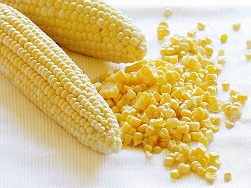 How to measure fresh corn kernels | FreeFoodTips.com