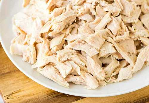How to measure shredded chicken? | FreeFoodTips.com