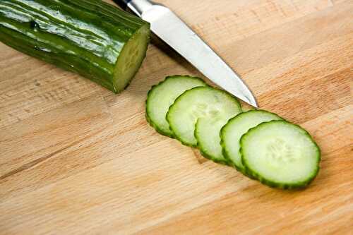 How to measure sliced cucumber with cups? | FreeFoodTips.com