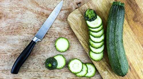 How to measure sliced zucchini or squash | FreeFoodTips.com