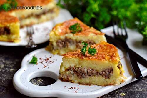 Mashed Potato Casserole with Minced Meat | FreeFoodTips.com