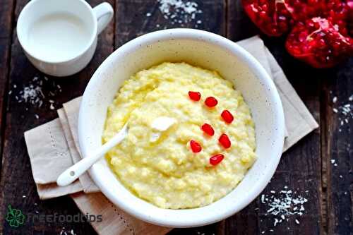 Millet Porridge Recipe with Milk | FreeFoodTips.com