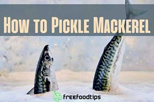 Pickled Mackerel Recipe in Salty Brine | FreeFoodTips.com