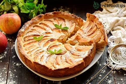 Sour Cream Apple Pie Recipe | FreeFoodTips.com