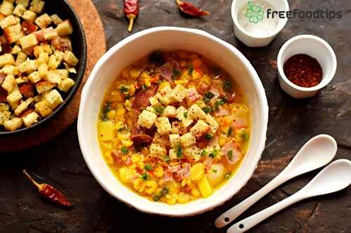 Split Pea Soup with Bacon and Smoked Ribs Recipe | FreeFoodTips.com