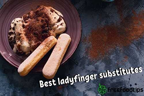 What to Use Instead of Ladyfingers | FreeFoodTips.com