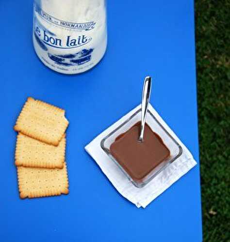 Chocolate pudding (homemade "Danette")