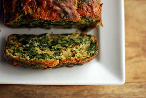 Spinach, Watercress, Fennel Cake