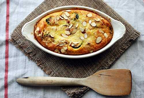 Almond Zucchini Gratin