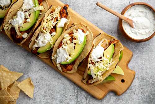 (The Best!) Easy Chipotle Chicken Tacos Recipe