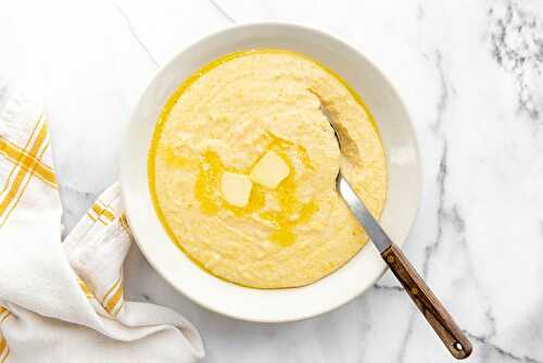 Creamy Grits from Scratch