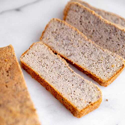 Vegan Almond Bread Recipe (Grain-Free, Paleo)