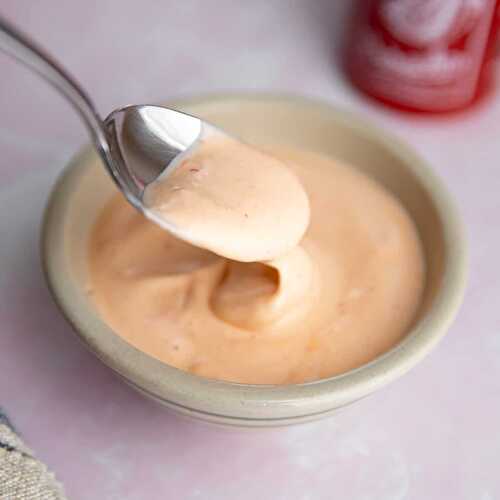 Spicy Sriracha Mayo Sauce