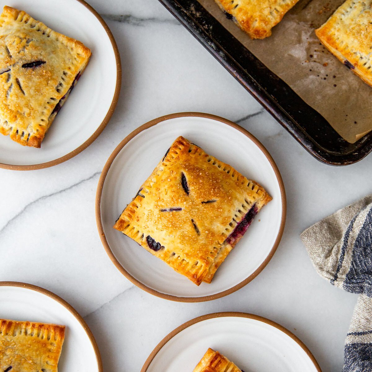 Easy Homemade Blueberry Hand Pies Recipe
