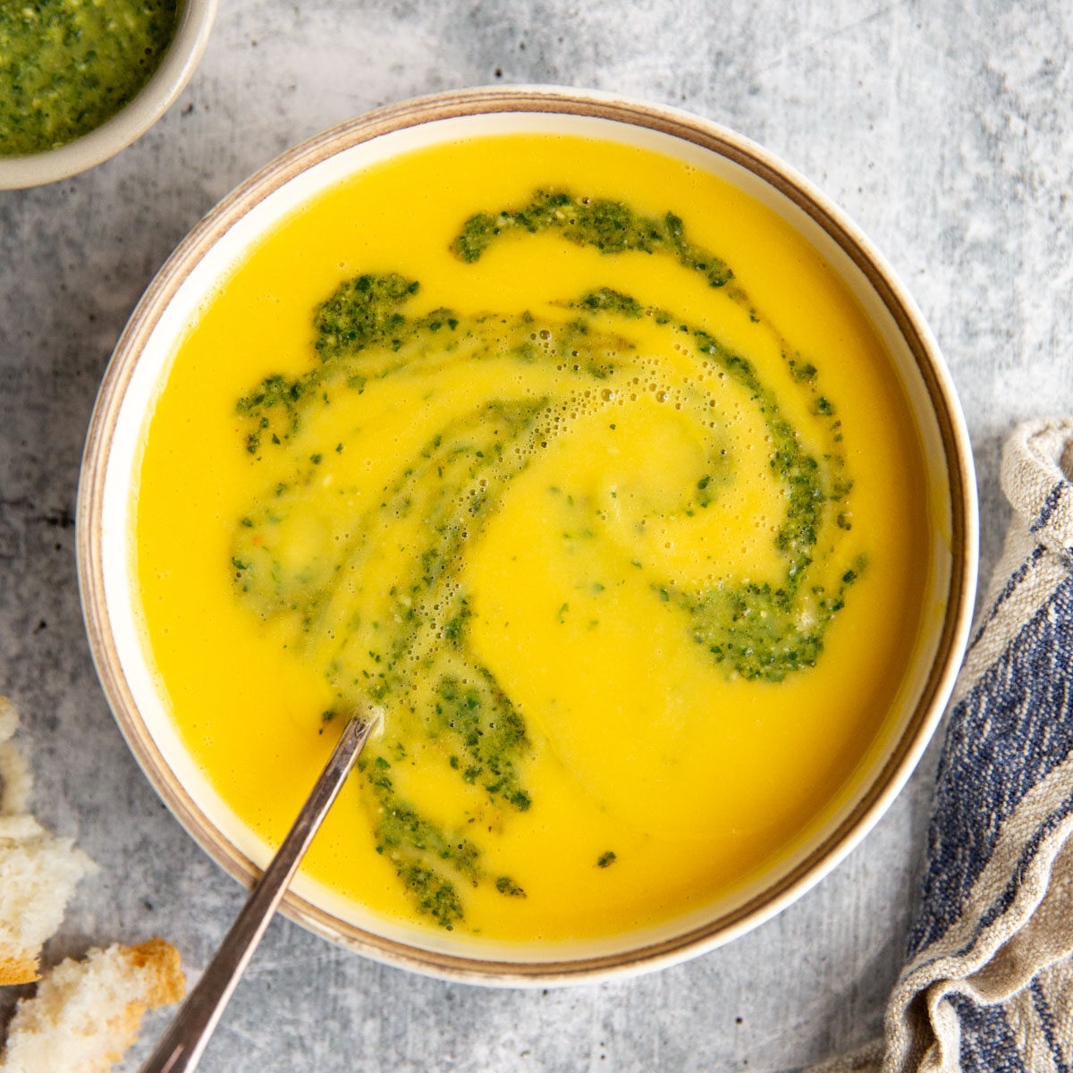 Garden-Fresh Yellow Squash Soup (Dairy-Free Option)