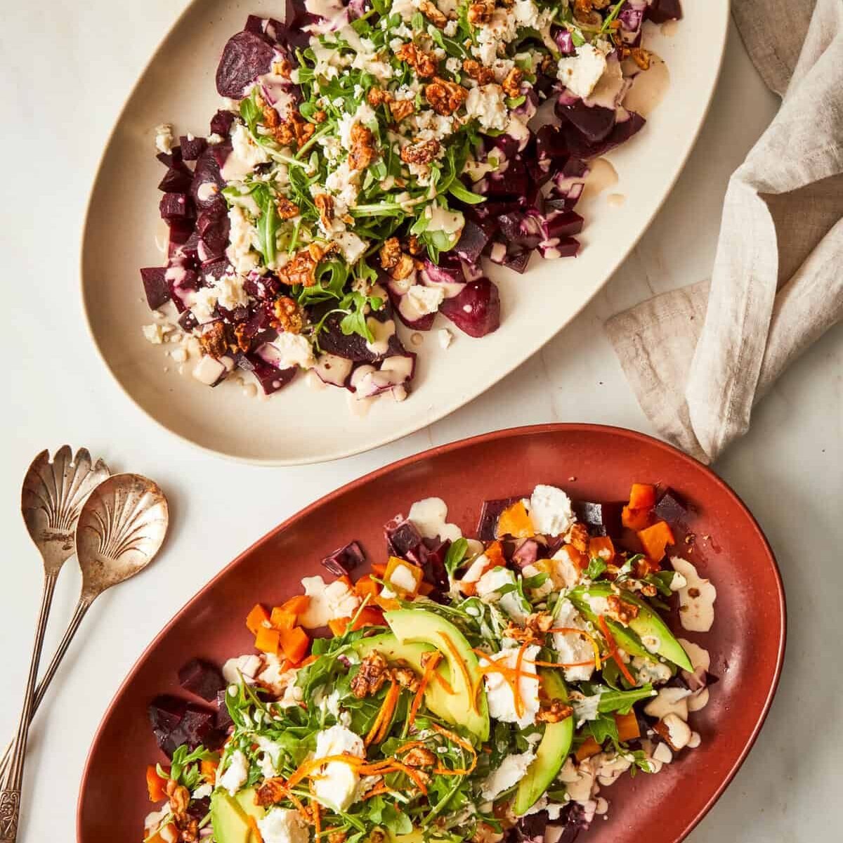 Roasted Beet Salad 2 Simple Ways