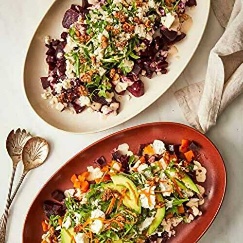 Roasted Beet Salad 2 Simple Ways