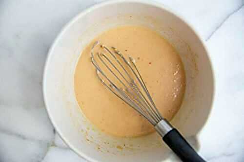 Creamy Miso Dressing with Maple and Ginger