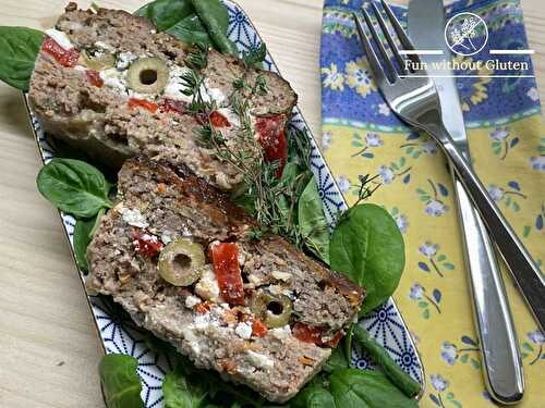 Gluten-Free Mediterranean Meatloaf