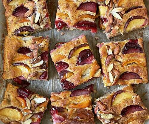 Gluten-Free Stone Fruit Cake