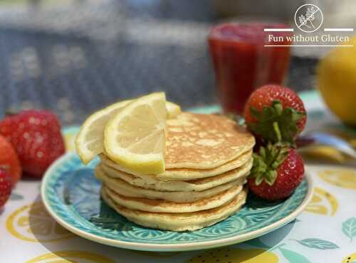 Gluten-Free Lemon & Ricotta Pancakes