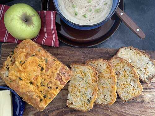 Gluten-Free Apple & Cheese Loaf