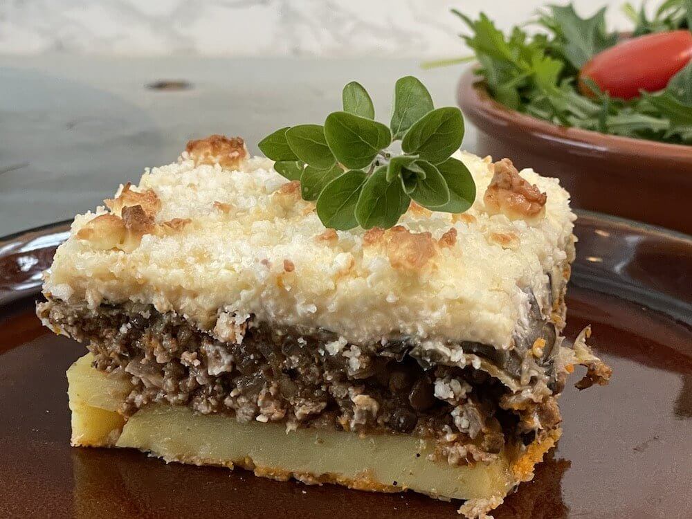 Gluten-Free Lamb Moussaka